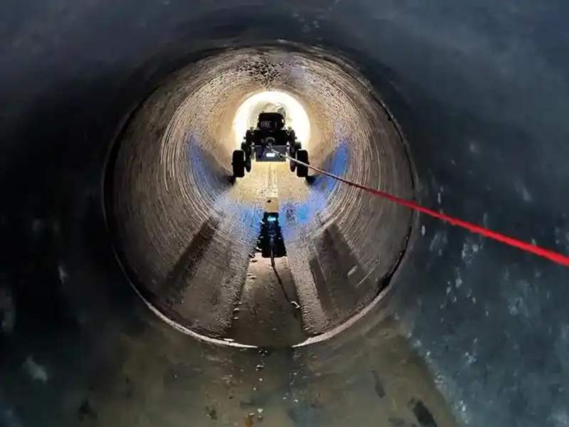 梅园新村管道检测