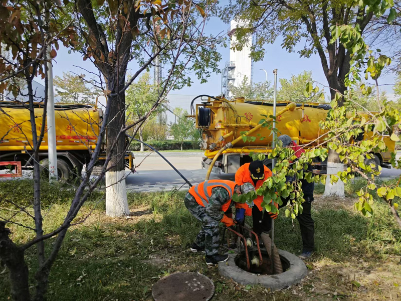 梅园新村厂区管道清洗